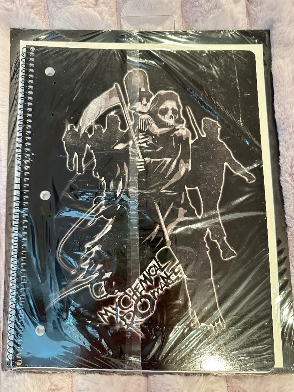 UNOPENED MY CHEMICAL ROMANCE 2007 Collector Spiral Notebook Folder Set HOT TOPIC